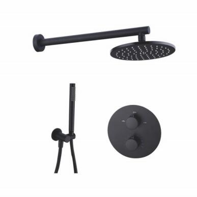 Thermostatic shower set